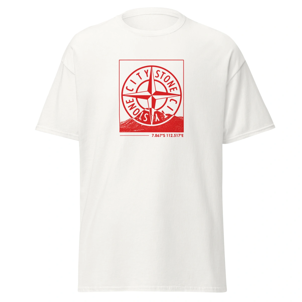 Camiseta Masculina Stone Island Red Edition