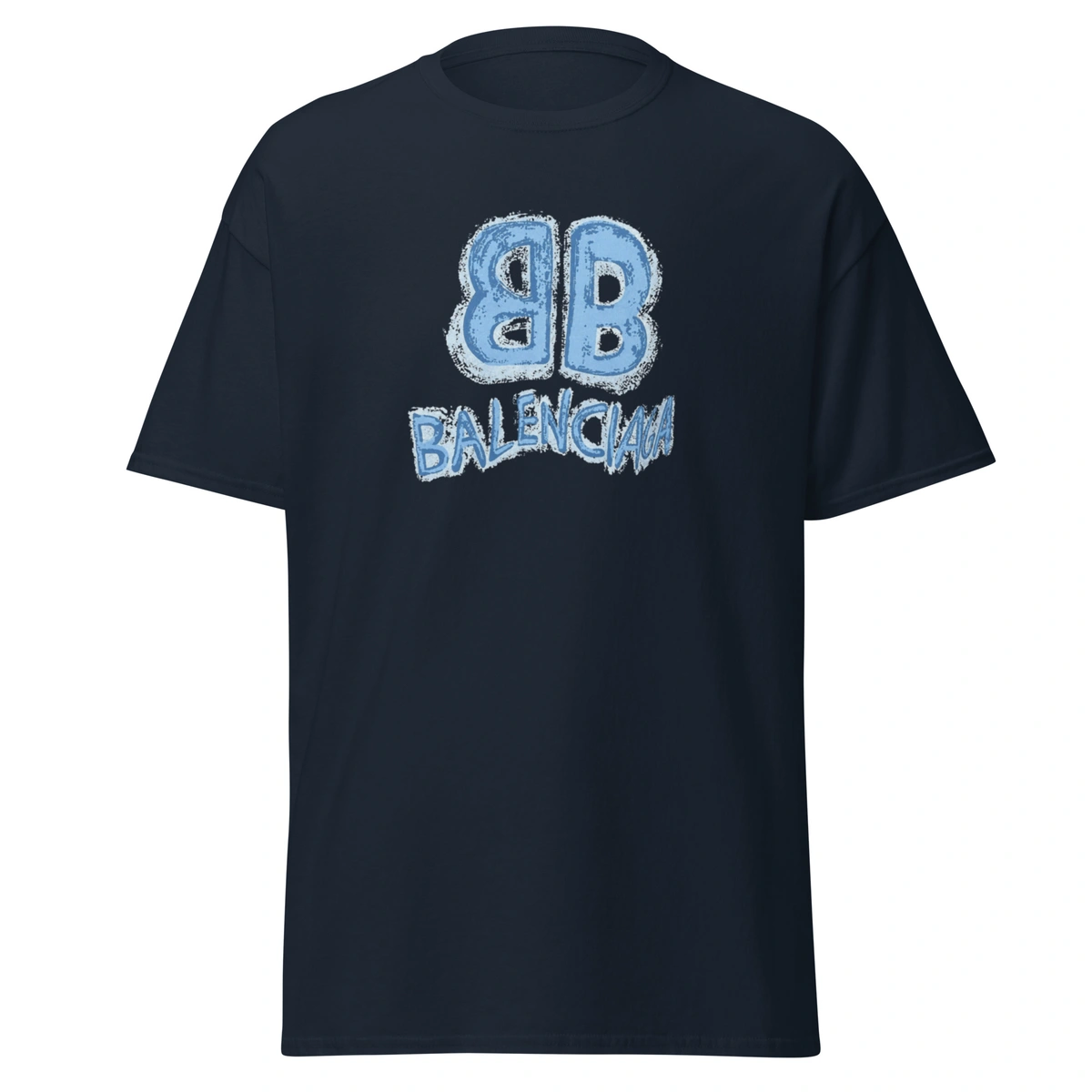 Camiseta Masculina Balenciaga Blue Edition - Imagem 7