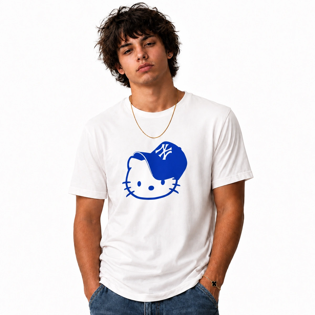 Camiseta Masculina New York Yankees - Imagem 3