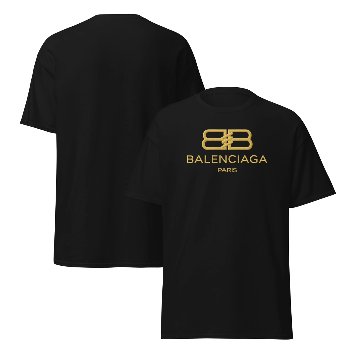 Camiseta Masculina Balenciaga Gold - Imagem 5
