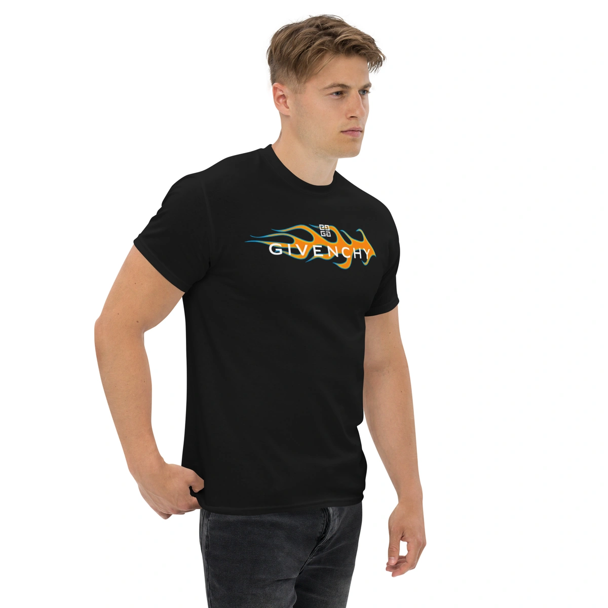 Camiseta Masculina Givenchy Fire - Imagem 6