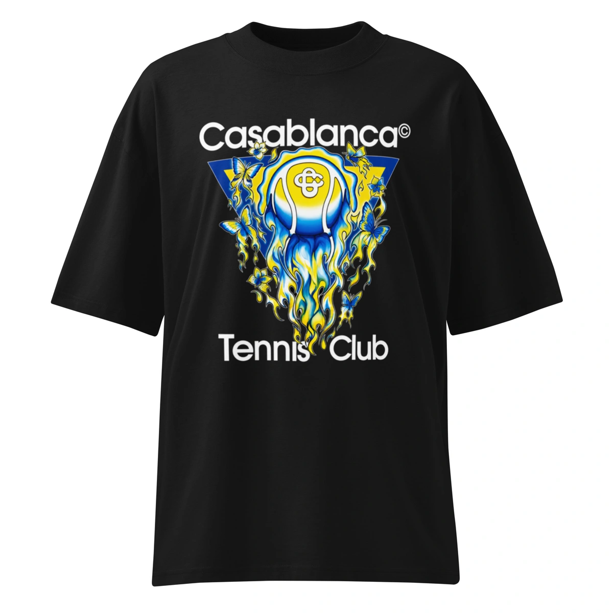 Camiseta Masculina Oversized Casa Blanca Tennis Club