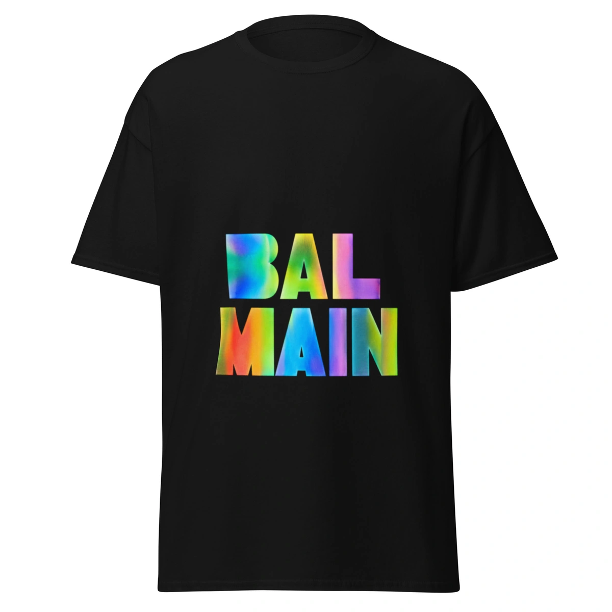 Camiseta Masculina Balmain Neon