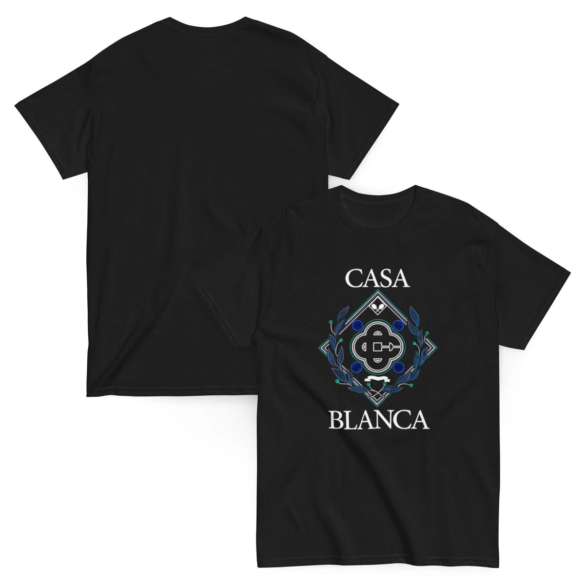 Camisa Masculina Plus Size Casa Blanca Brasão Nobre - Imagem 9