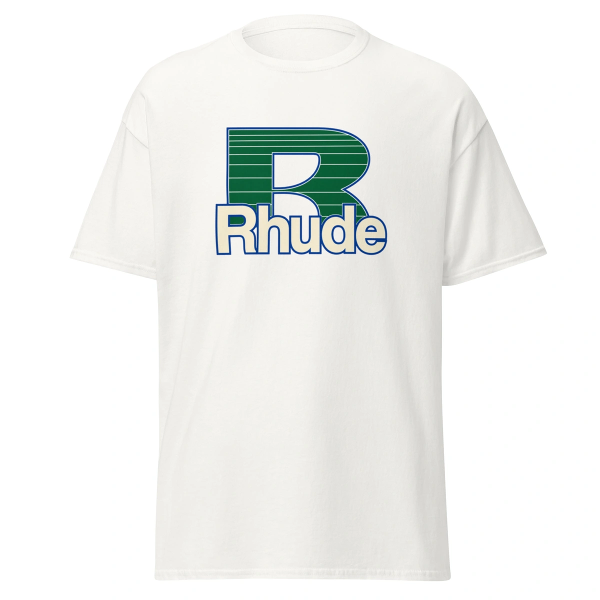 Camiseta Masculina Rhude Green Line