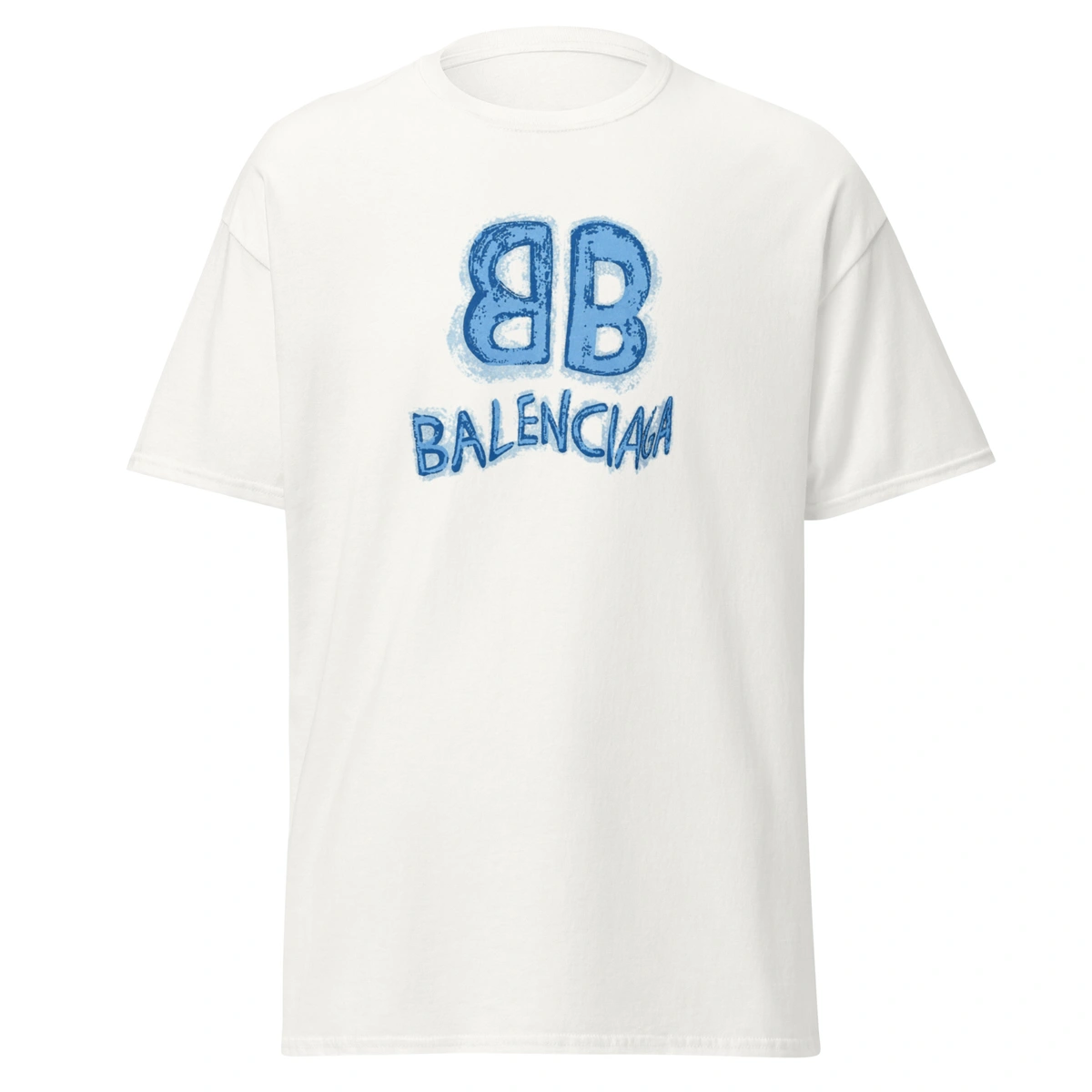 Camiseta Masculina Balenciaga Blue Edition - Imagem 25