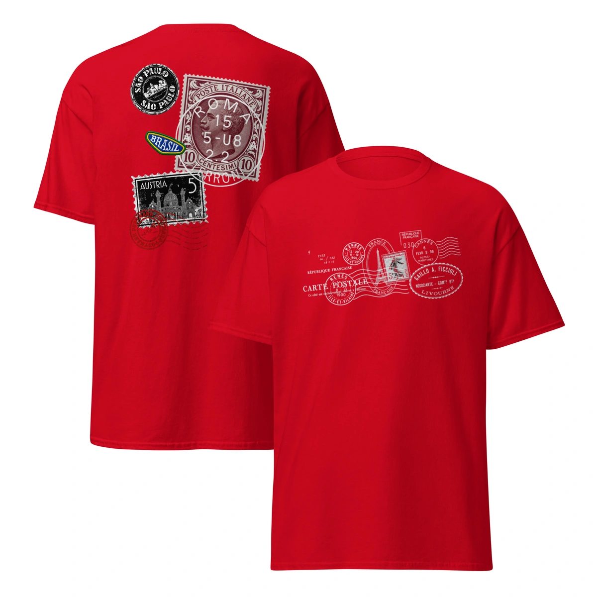 Camiseta Masculina Cartão Postal - Imagem 19