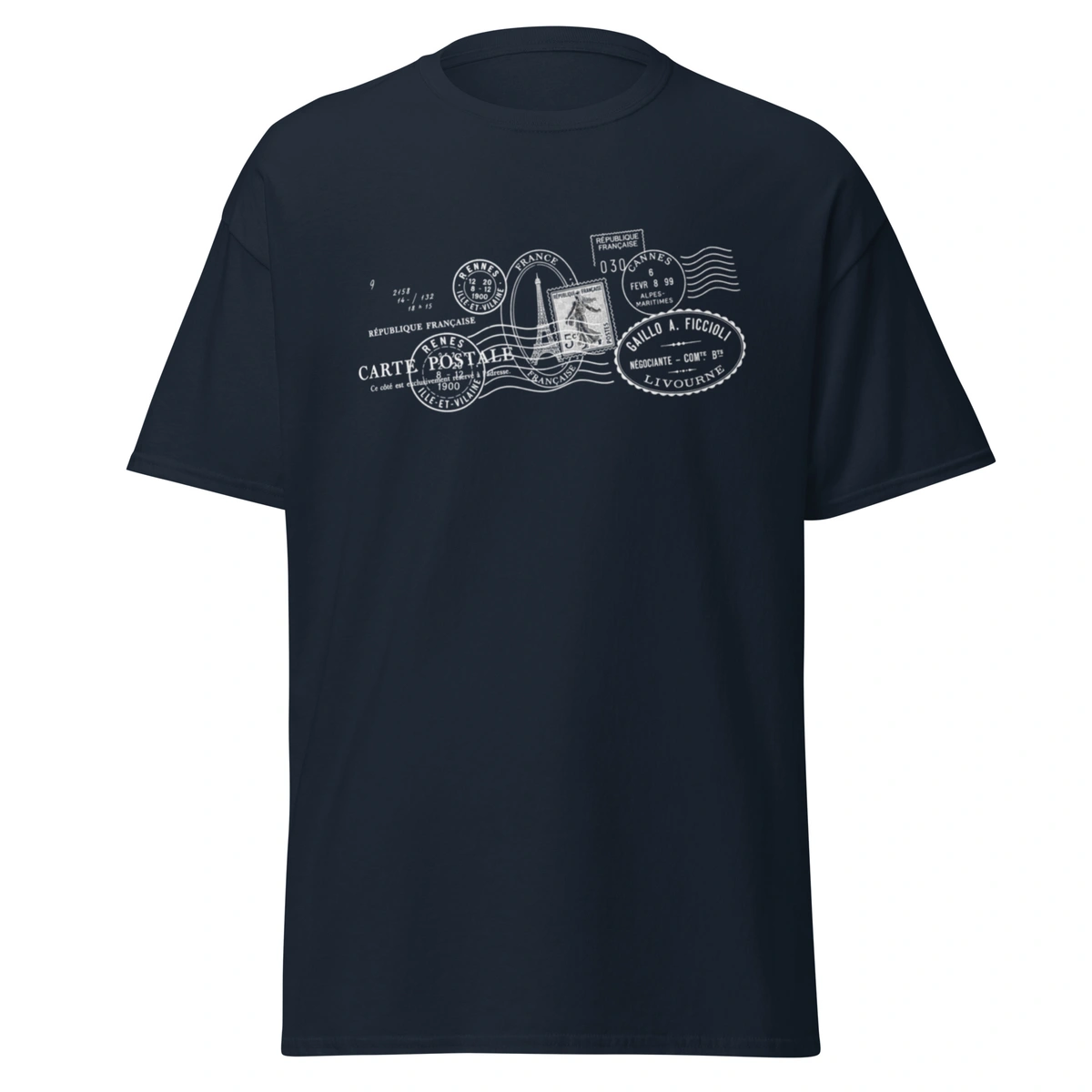 Camiseta Masculina Cartão Postal - Imagem 8